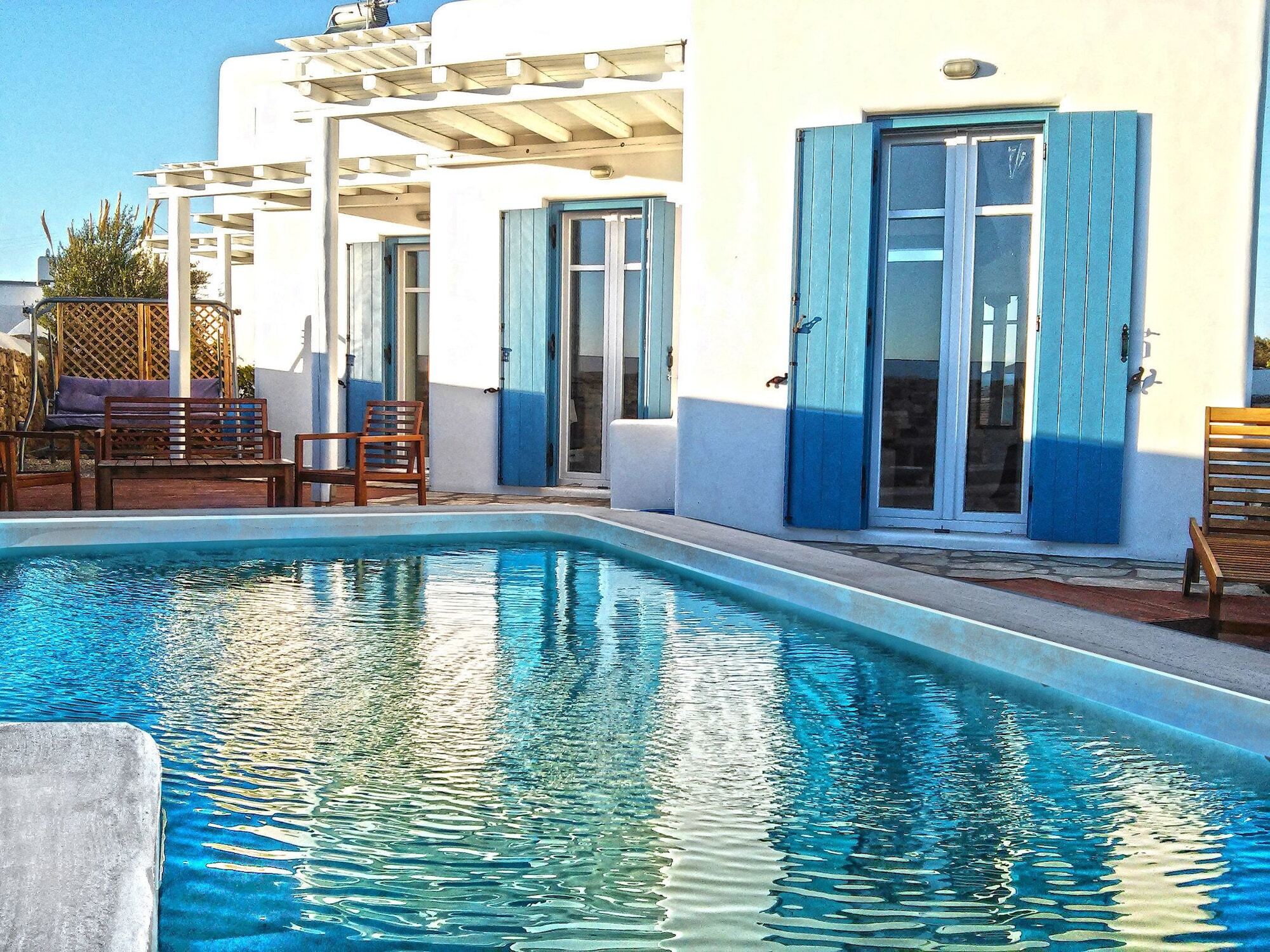 Willa Mykonos4Islands Ano Mera Zewnętrze zdjęcie